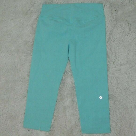 New Lot of 2 Avocado Leggings‎ Capri Green Blue XS - Picture 9 of 12
